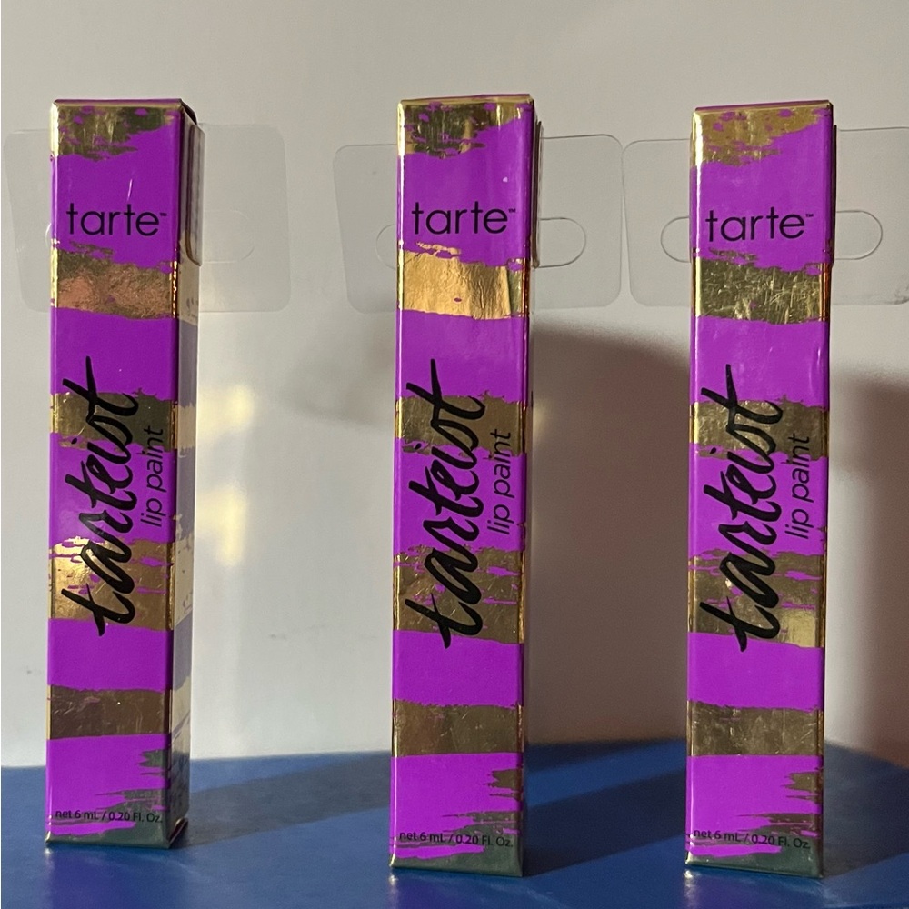 TARTE Tartiest Lip Paint in Vibrant Purple (yaassss) $9 each💋💋